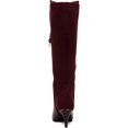 thumbnail image 3 of Alfani Womens Hakuu Tall Pointed Toe Knee-High Boots Purple 7.5 Medium (B,M), 3 of 4