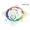 thumbnail image 3 of Rueda de Colores Multifuncional para Tatuajes y Diseño, Herramienta Esencial para Mezcla de Pigmentos y Combinaciones de Tono, Ideal para Técnicas de Microblading y Maquillaje Permanente, Diámetro de, 3 of 6