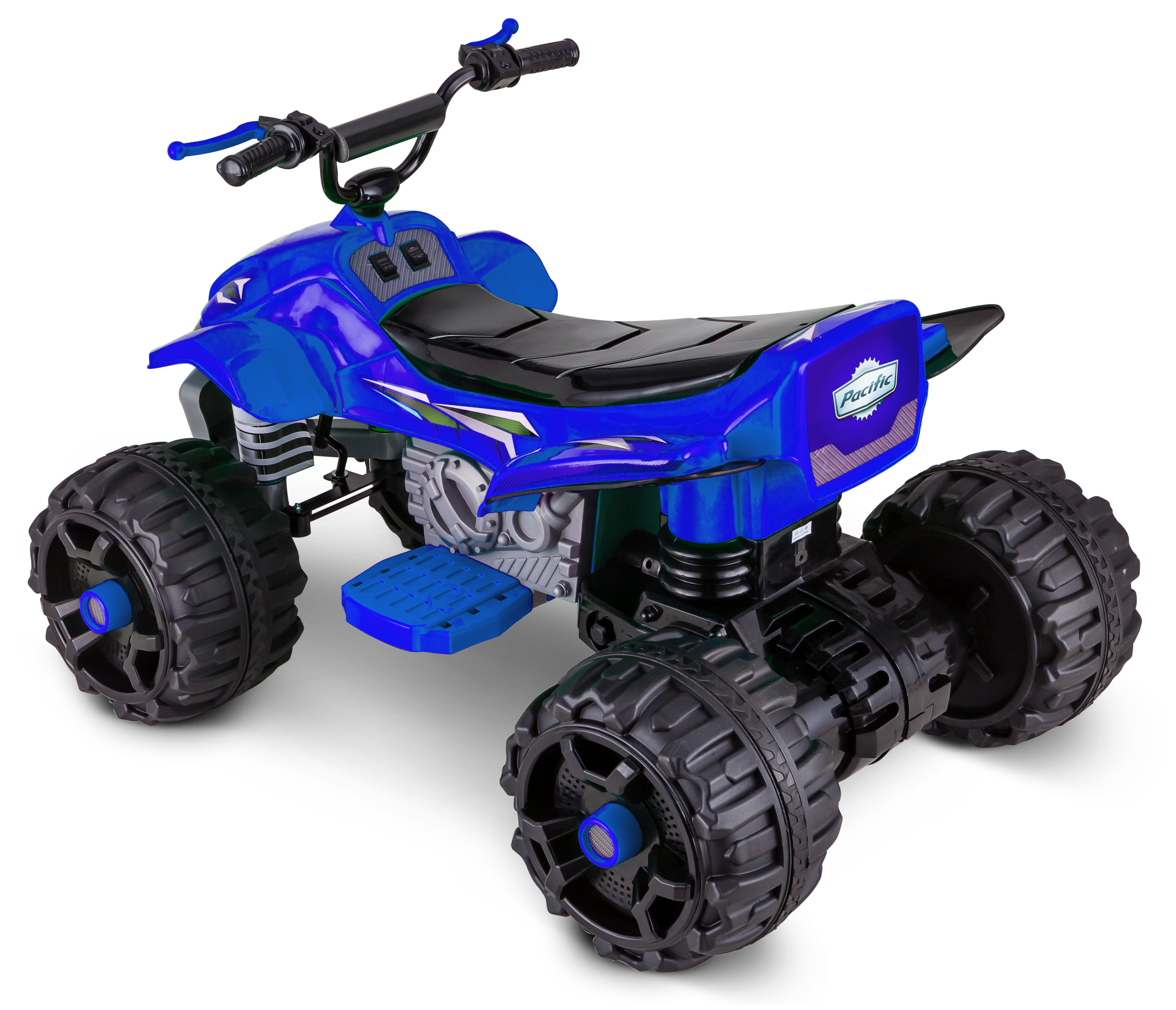 Sport ATV, 12-Volt Ride-On Toy by Kid Trax, ages 3+, blue - image 3 of 5