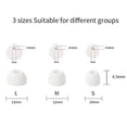 thumbnail image 3 of for Technics EAH-AZ100 Earphone Replacement Tips, 3 of 8