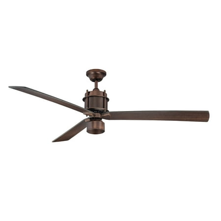 Indoor Ceiling Fans 1 Light With Byzantine Bronze Finish Mini Bulbs 56 Inch 75 Watts Walmart Com Walmart Com