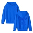 thumbnail image 4 of SGMVNU Girls Sweatsuit Set 2 Piece Outfits Boys Printed Casual Hoodies Long Sleeve Fashion Sweatshirts and Sweatpants Sportwear Outfit(Size 11-12 Years,th6_1-Blue), 4 of 4