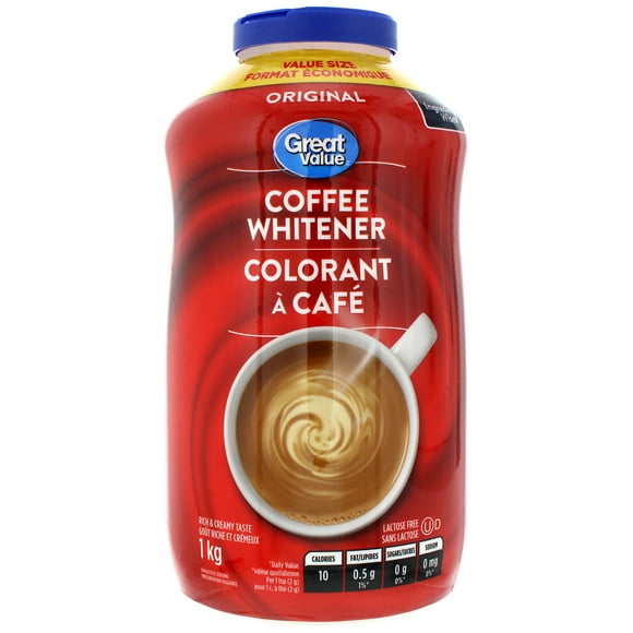 Great Value Coffee Whitener, 1 kg