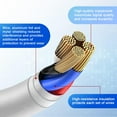 thumbnail image 5 of APFEN USB C to L Cable 2Pack 6FT Fast Charger Cord Compatible with iPhone 14/13/12/11（White）, 5 of 7