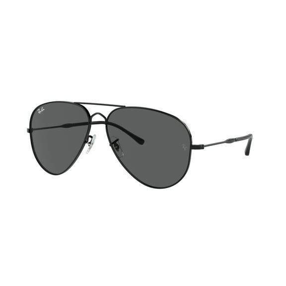 Sunglasses Ray-Ban RB 3825 002/B1 Old Aviator Black Dark Grey