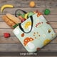 thumbnail image 5 of Easygdp Mushroom Bee Bolsa Tote para Mujer, Bolso de Hombro para Trabajo, Playa, Viajes, Compras y Supermercado, 5 of 7