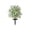 White, variant on Artificial Flower Bouquet for Outdoor Decoration, Simulated Eucalyptus Violet Flowers, Plastic Ground Insert Garden Patio Yard Walkway Landscape Decor, No Watering Needed