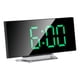 thumbnail image 4 of Reloj despertador digital Bling Bling LED para dormitorios Con función luminosa y diseño de espejo, 4 of 12