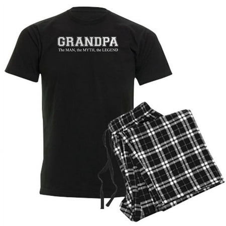 

CafePress - Grandpa The Man Myth Legend - Men s Dark Pajamas