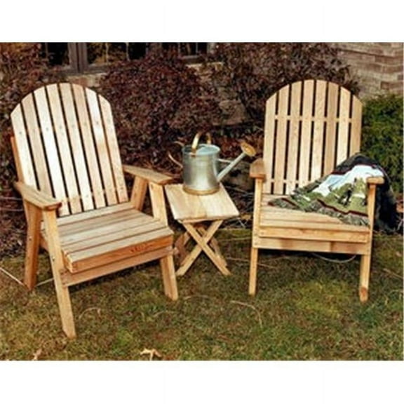 Creekvine Designs WF2130CVD Cedar Fanback Patio Chair