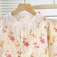 thumbnail image 4 of NOLDARES Infant Toddler Girl 2pcs Winter Clothing Set Long Sleeve Sweatshirt and Relaxed Joggers CartoonPrint Outfits Clothes(Pink,9-10 Y), 4 of 5