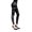 Black, variant on MeMoi Sexy Moto Pleather Accent Shaping Leggings - Womens - Female
