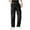 Black, variant on Dovford Mens Cargo Pants Taperd Cargo Pants for Men Stretch Cargo Pants with 6 Pockets