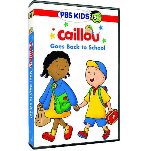 Caillou Caillou Goes Back To School With Book