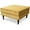 Gold, variant on Pemberly Row Mid-Century Modern Living Room Square Velvet Ottoman in Gold