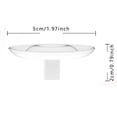 thumbnail image 3 of Modern Floating Vase Set with Clear Acrylic Bowls for Floral Arrangement and Display Stand 5PCS, 3 of 9