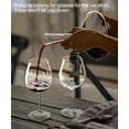 thumbnail image 3 of Juego de 4 copas de vino tinto OJA, cristal soplado a mano, 700 ml, 3 of 7