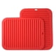 thumbnail image 1 of uds 23*30cm patrón de onda almohadilla aislante de silicona roja Ormromra SNFLD599, 1 of 8