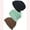 Mint/Navy/Taupe, variant on Women's 3-Pack Knit Beanie Cap Hat - Red/India Pink/Purple