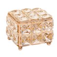 thumbnail image 1 of 1pc Desktop Jewelry Box Square Jewelry Organizer Jewelry Storage Container, 1 of 8
