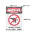 thumbnail image 2 of LRXIYODE Garden Sign Warning Sign Red Iron Retro 1Pcs, 2 of 6