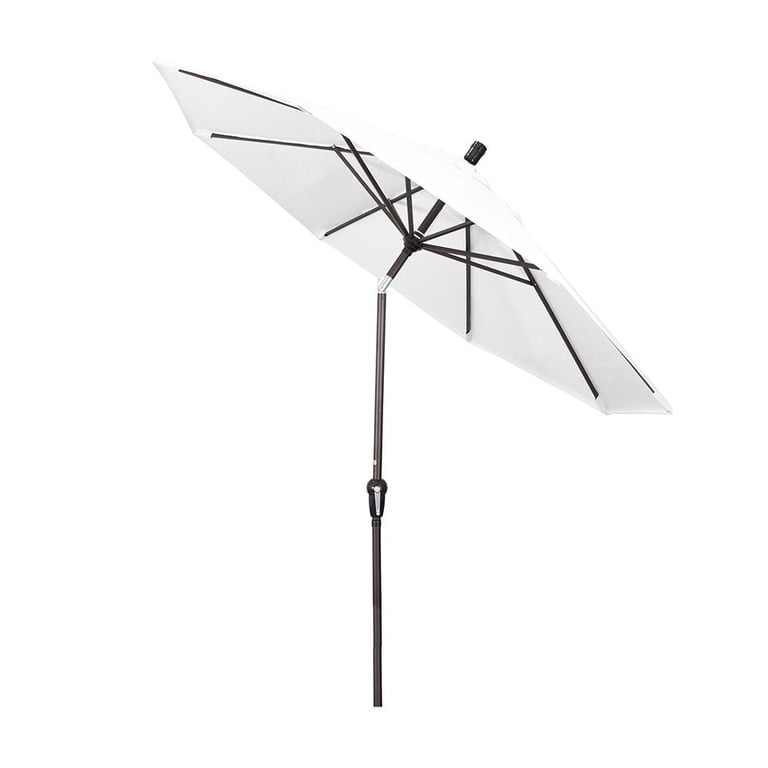 cantilever patio umbrella sales Mirador Novara 10'x10' Cantilever Indigo Color Mushroom