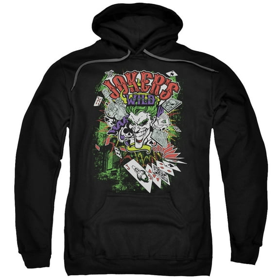 Batman - Jokers Wild - Pull-Over Hoodie - X-Large