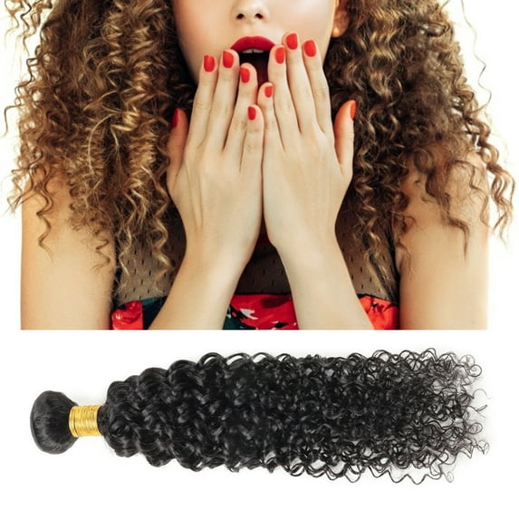 Cheers US Brazilian Virgin Water Wave Hair Unprocessed Water Wave Curly Human Hair Weave Brazilian Water Wave Bundles Natural Black Color