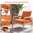 thumbnail image 5 of Biotree Outdoor Seat Cushions for Chairs,Waterproof Fade-Resistant Patio Furniture Replacement Cushions with Removable Cover,Orange, 5 of 9