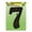 Black, variant on Hy-Ko Products 30202 Plastic House Number 2 TWO 6" High, Black, 1 Piece