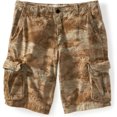 thumbnail image 1 of Aeropostale - Pantalones cortos de carga para hombre de longitud más larga, color beige, 28 Aeropostale  Carga, 1 of 3
