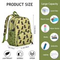 thumbnail image 6 of Lightweight Puppy Print Backpack with Floral and Paw Design, Compact Bag for Dog Enthusiasts and Everyday Travel, 6 of 6