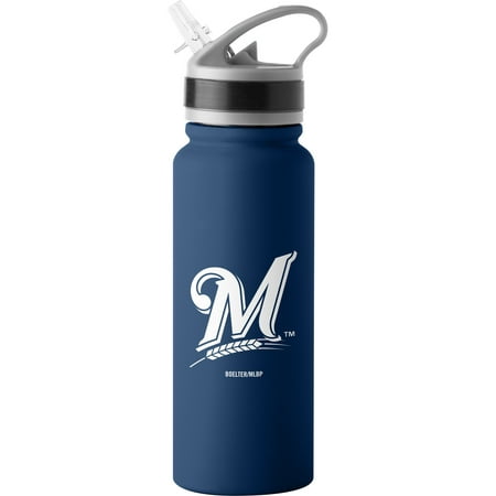 MLB Milwaukee Brewers 25 oz. Stainless Steel Water