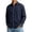 Navy, variant on GrmtClth Mens Dress Shirts Wrinkle Free Stretch Long Sleeve Button Up Collar Solid Color Spring Fall Casual Daily Sport Shirts White S