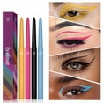 thumbnail image 4 of ONLYEOR 12 Colors Eyeliner Set, Colored Matte Gel Eyeliner Pencils Set for Women, Waterproof Long Lasting Retractable Matte Colorful Eyeliner, Waterproof Smudgeproof Long Lasting Gel Eye Liner, 4 of 7