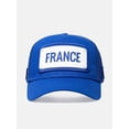 thumbnail image 2 of FIFA World Cup 2026 Rubber Country Patch Trucker Soccer Cap - France, 2 of 6