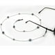 thumbnail image 4 of Cadena para gafas de sol con perlas sintéticas grises/blancas/negras, 4 of 7