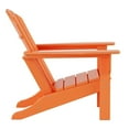 thumbnail image 5 of Afuera Living Portside Classic Outdoor Adirondack Chair (Set of 4) in Orange, 5 of 8