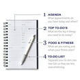 thumbnail image 4 of Kahootie Co. Kahootie Co Daily Planner For Your Busy Days 5.5-inch x8.5-inch, Teal Diamonds (ITKDTD), 4 of 8