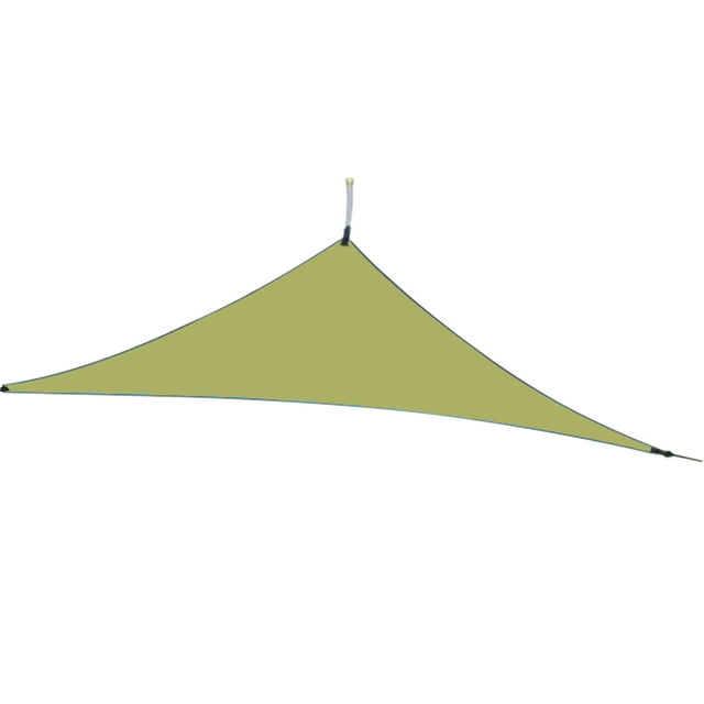 Labymos Voile d'Ombrage 13 Pieds Résistante à la Pluie et aux UV, Imperméable, Robuste, Triangulaire 210T
