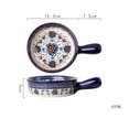 thumbnail image 2 of 600ML Single Handle Oven, Baking Tray Vintage Ceramic Tableware, Household, 2 of 4