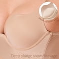 thumbnail image 5 of Women's Low Back Bra Deep U Plunge Backless Bras Convertible Multiway Low Cut Open Back Bra Halter Bras, 5 of 8