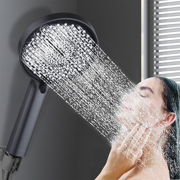Up to 50% off !Fanshiluo High Pressure Shower Head - 3 Modes Adjustable Showerheads.Water Saving Spray Nozzle Bathroom Accessories