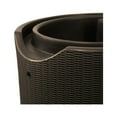 thumbnail image 4 of Good Ideas Impressions Bali 50 Gallon Rain Saver - Planter Top - Dark Brown, 4 of 5