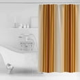 thumbnail image 3 of Shower Curtain Modern Minimalist Ombre Stripe Waterproof Shower Curtain Set with Hooks for Bathroom Showers,Stalls and Bathtubs,54x78InRustic Brown Orange Style, 3 of 9