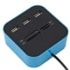 thumbnail image 2 of USB Hub USB 2 Splitter 3 2 Lector de tarjetas múltiples MultiUSB SD Velocidad HUB Puertos para PC Vogacara EL013827-02, 2 of 4