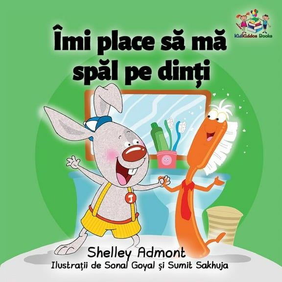 Romanian Bedtime Collection I Love to Brush My Teeth (Romanian children's book): Romanian book for kids, (Paperback)