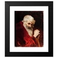 thumbnail image 2 of Leon Wyczółkowski 20x24 Black Modern Framed Museum Art Print Titled - Bust of a Bearded Old Man (1876), 2 of 5