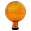 Achla Designs 6 Inch Gazing Glass Globe Sphere Garden Ornament, Mandarin