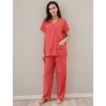 thumbnail image 3 of Richie House Women's V-neck Medical Set with Cargo Pants RHW2847, 3 of 7